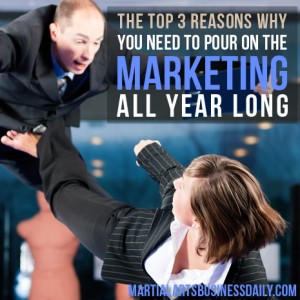 being consistent in your martial arts marketing