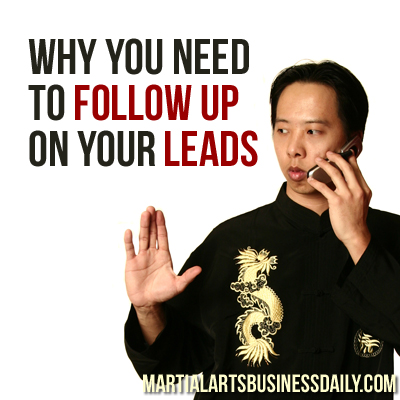 promptly following up on leads